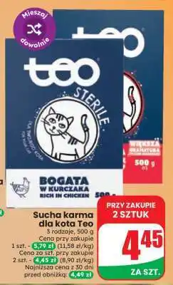 Dino Sucha karma dla kota Teo oferta