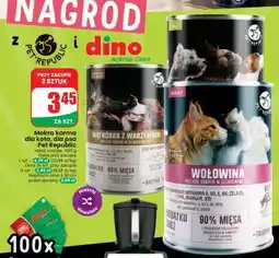 Dino Mokra karma dla kota, dla psa Pet Republic oferta