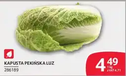 Selgros Kapusta Pekinska Luz oferta