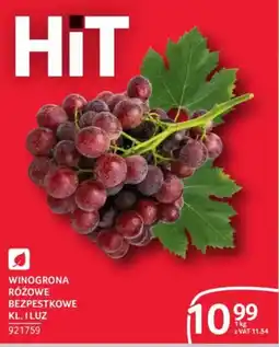 Selgros Winogrona Różowe Bezpestkowe oferta