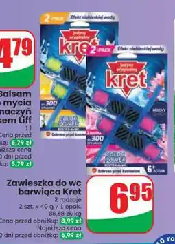 Dino Zawieszka do wc barwiąca Kret oferta