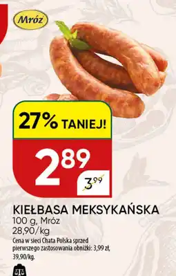 Chata Polska Kiełbasa Meksykańska Mróz oferta