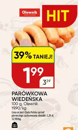 Chata Polska Parówkowa Wiedeńska Olewnik oferta