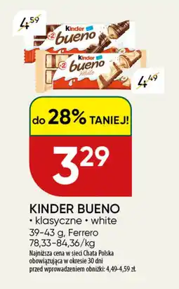 Chata Polska Kinder Bueno oferta