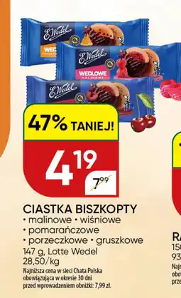 Chata Polska Ciastka Biszkopy Lotte Wedel oferta