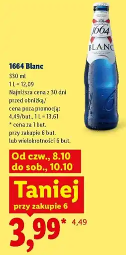 Lidl 1664 Blanc oferta