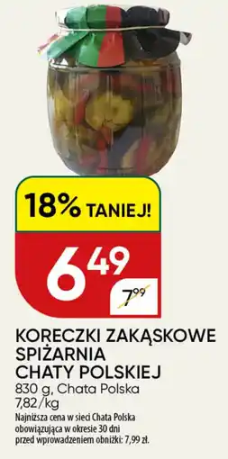 Chata Polska Koreczki Zakąskowe Spiżarnia Chaty Polskiej oferta
