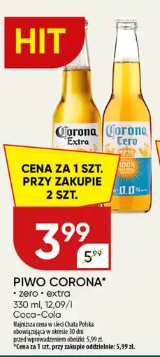 Chata Polska Piwo Corona oferta