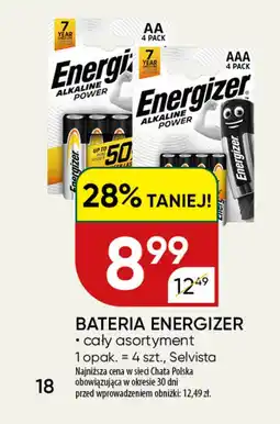 Chata Polska Bateria Energizer oferta
