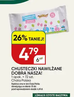 Chata Polska Chusteczki nawilżane Dobra Nasza! oferta