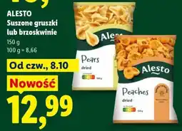 Lidl ALESTO Suszone gruszki lub brzoskwinie oferta