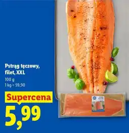 Lidl Pstrąg tęczowy, filet, XXL oferta