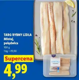 Lidl Mintaj, polędwica oferta