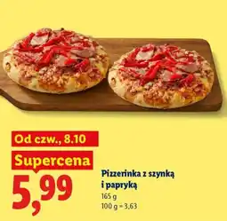 Lidl Pizzerinka z szynką i papryką oferta
