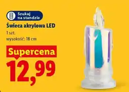 Lidl Świeca akrylowa LED oferta