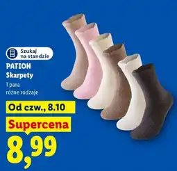 Lidl Skarpety PATION oferta