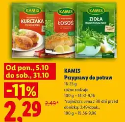Lidl KAMIS Przyprawy do potraw oferta