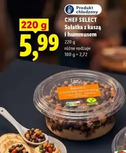 Lidl CHEF SELECT Sałatka z kaszą i hummusem oferta