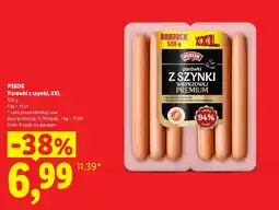 Lidl Parówki z szynki, XXL oferta