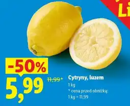 Lidl Cytryny, luzem oferta