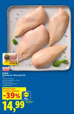 Lidl RZEŹNIK Polski kurczak - filety z piersi, XXL oferta