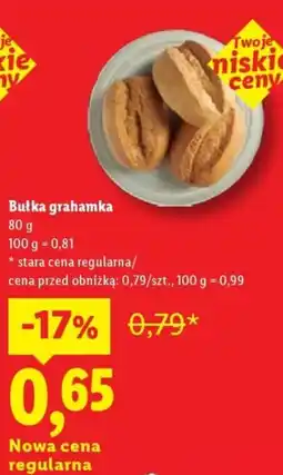 Lidl Bułka grahamka oferta