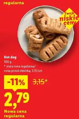 Lidl Hot dog oferta