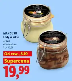 Lidl Lody w szkle oferta