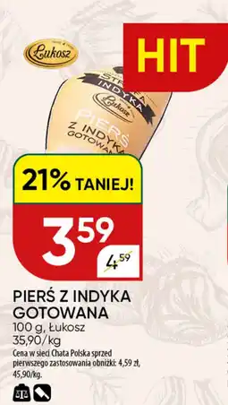 Chata Polska Pierś z indyka gotowana Łukosz oferta
