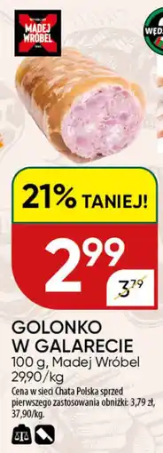 Chata Polska Golonko w galarecie Madej Wróbel oferta