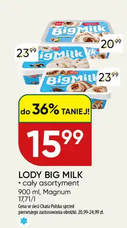 Chata Polska Lody Big Milk oferta