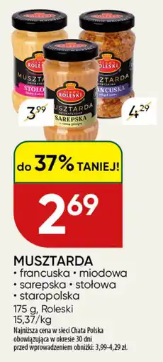 Chata Polska Musztarda Róleski oferta