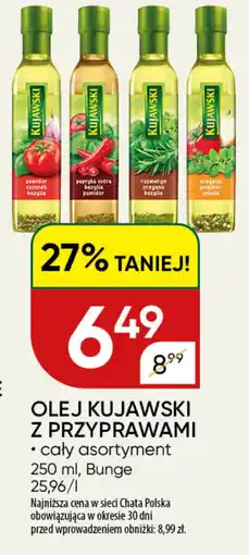 Chata Polska Olej Kujawski z przyprawami oferta