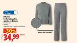 Lidl Esmara Sweter lub spodnie dzianinowe damskie oferta