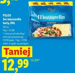 Lidl Ser mozzarella tarty, XXL oferta