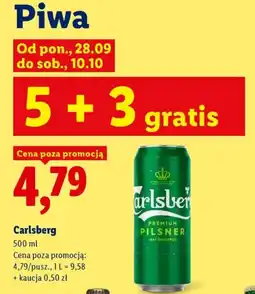 Lidl Piwa Carlsberg oferta