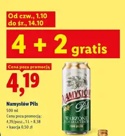 Lidl Namysłów Pils oferta