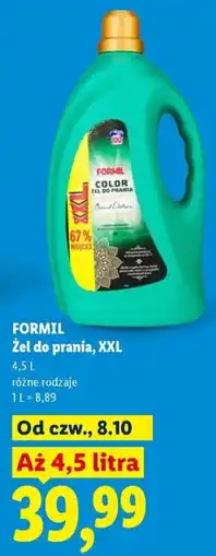 Lidl FORMIL Żel do prania, XXL oferta