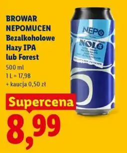 Lidl Browar Nepomucen Hazy IPA lub Forest oferta