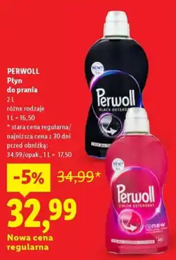 Lidl Płyn do prania Perwoll oferta