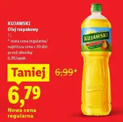 Lidl Olej rzepakowy Kujawski oferta
