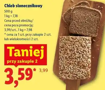 Lidl Chleb słonecznikowy oferta