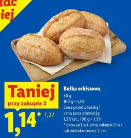 Lidl Bułka orkiszowa oferta