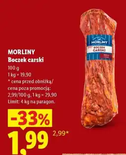 Lidl Boczek carski oferta