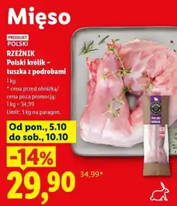 Lidl Rzeźnik Polski Królik oferta