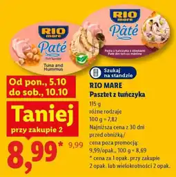 Lidl Pasztet z tuńczyka oferta