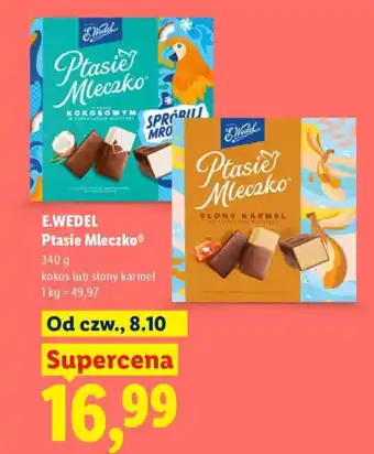 Lidl E.Wedel Ptasie Mleczko oferta