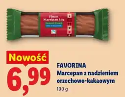 Lidl Favorina Marcepan z nadzieniem orzechowo-kakaowym oferta