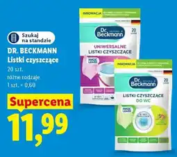 Lidl Listki czyszczące Dr. Beckmann oferta