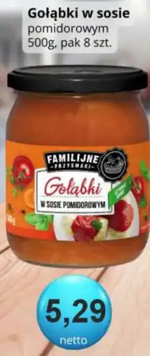 Specjał Gołąbki w sosie pomidorowym oferta
